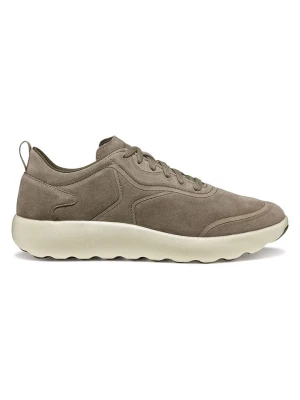 Geox Skórzane sneakersy "Xtors" w kolorze brązowym rozmiar: 44