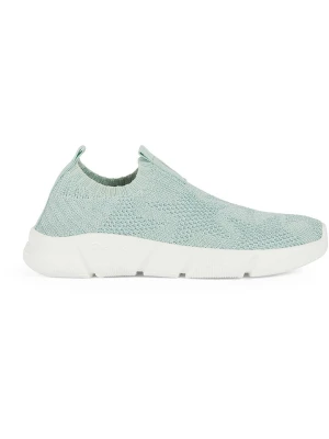 Geox Slippersy "Aril" w kolorze turkusowym rozmiar: 35