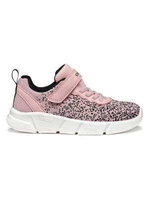 Geox Sneakersy "Aril" w kolorze czarno-jasnoróżowym rozmiar: 26