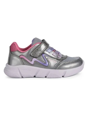 Geox Sneakersy "Aril" w kolorze srebrnym rozmiar: 28