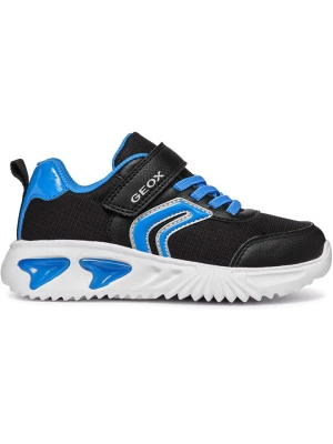 Geox Sneakersy "Assister" w kolorze czarno-niebieskim rozmiar: 33