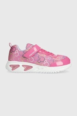 Geox sneakersy ASSISTER x Disney kolor różowy