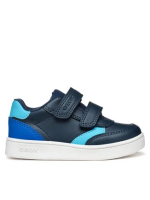 Geox Sneakersy B Eclyper B555LA 054FU C4226 Granatowy