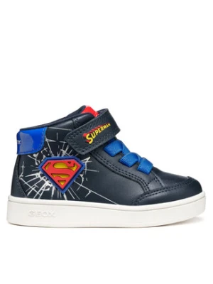 Geox Sneakersy B Eclyper B565LB 000BC C4226 S Granatowy