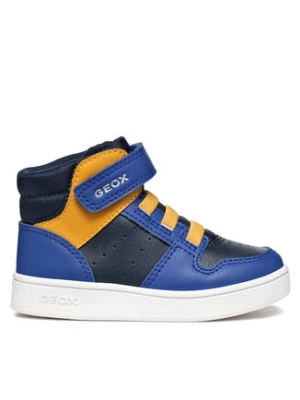 Geox Sneakersy B Eclyper Boy B465LA 000BC C4227 M Niebieski