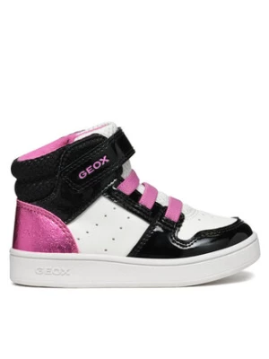 Geox Sneakersy B Eclyper Girl B465MA 0BCKC C0404 M Biały