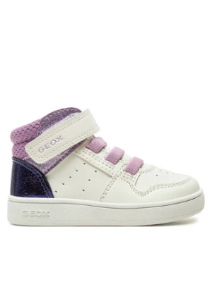 Geox Sneakersy B Eclyper Girl B465MA 0BCKC C1030 M Biały