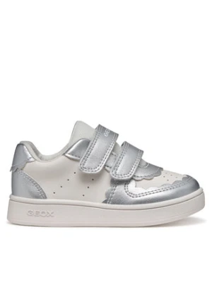 Geox Sneakersy B Eclyper Girl B555MA 054AJ C0007 Srebrny