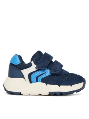 Geox Sneakersy B Flexyper Mini Boy B656GC 01422 CF44D M Granatowy