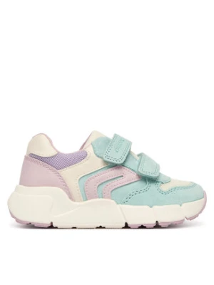 Geox Sneakersy B Flexyper Mini Girl B656NA 01422 C3BE8 S Turkusowy