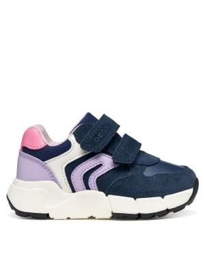 Geox Sneakersy B Flexyper Mini Girl B656NA 05422 C4215 S Granatowy