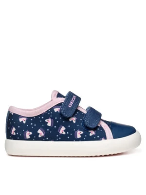 Geox Sneakersy B Gisli B451MB 000AN C4B8T M Granatowy