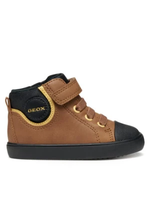 Geox Sneakersy B Gisli B461NC 0MEFU CR69B Brązowy