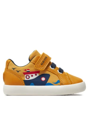 Geox Sneakersy B Gisli Boy B451NC 01054 C2PF4 M Żółty