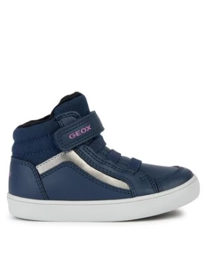 Geox Sneakersy B Gisli Girl B361MF 05410 C4002 M Granatowy