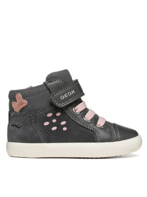 Geox Sneakersy B Gisli Girl B661MA 022BC C9002 M Szary ciemny