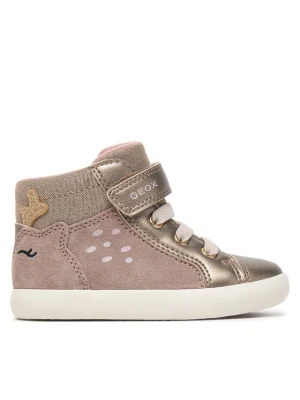 Geox Sneakersy B Gisli Girl B661MA 022NF C5005 M Beżowy ciemny