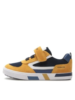 Geox Sneakersy B Kilwi Boy B35A7B01422C2023 S Żółty