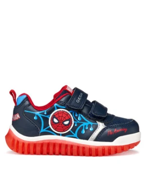 Geox Sneakersy B Lightyloo Boy B655ZC 0BC14 CF44D D Granatowy