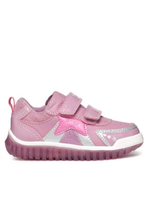 Geox Sneakersy B Lightyloo Girl B4661A 00254 C8381 Różowy