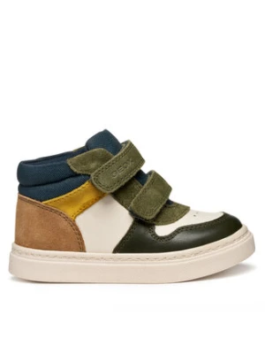 Geox Sneakersy B Nashik B465NA 08522 C1M3X M Khaki