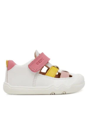 Geox Sneakersy B Steppieup B5563A 00085 C1364 Biały