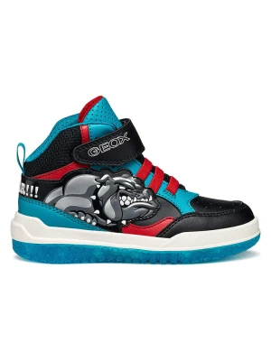 Geox Sneakersy "Buzzerlight" w kolorze czarno-błękitnym rozmiar: 25