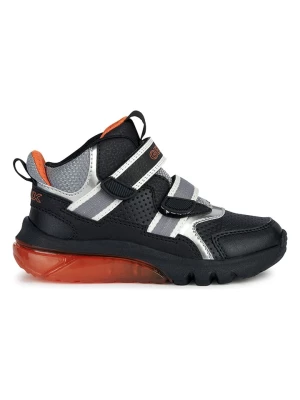 Geox Sneakersy "Ciberdron" w kolorze czarno-pomarańczowym rozmiar: 34