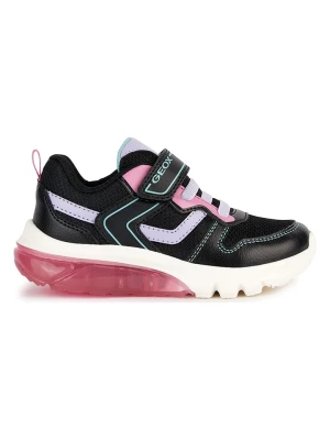 Geox Sneakersy "Ciberdron" w kolorze czarno-różowym rozmiar: 28