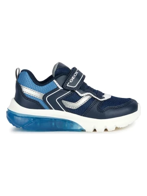 Geox Sneakersy "Ciberdron" w kolorze granatowo-niebieskim rozmiar: 28