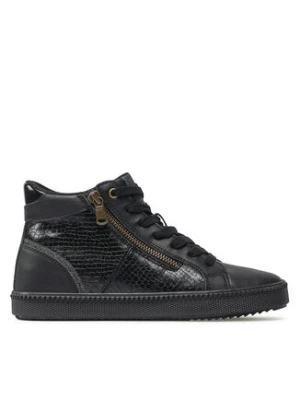 Geox Sneakersy D Blomiee B D166HB 00454 C9999 Czarny