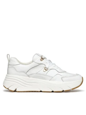 Geox Sneakersy D Diamanta D36UFE 00046 C1000 Biały