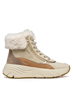 Geox Sneakersy D Diamanta D56UFB 02285 CH65A Beżowy