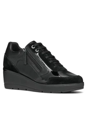 Geox Sneakersy D Ilde D36RAC 05422 C9999 Czarny