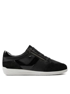 Geox Sneakersy D Myria D4568B 08522 C9999 Czarny