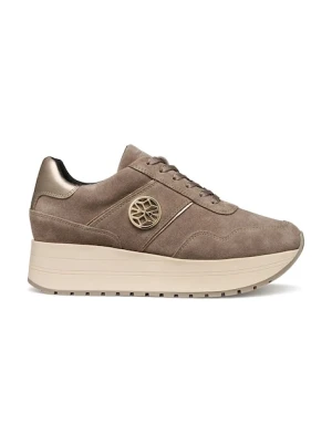 Geox sneakersy D NEW KENCY damskie kolor brązowy D55MZA 022NF C6537