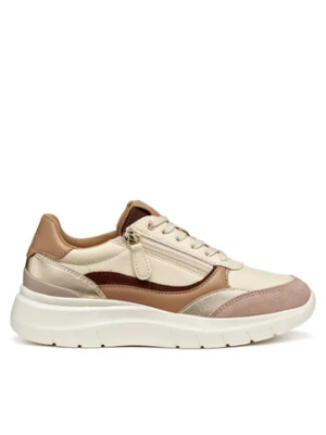 Geox Sneakersy D Plummery D56YNE 0BC6P C1056 Écru