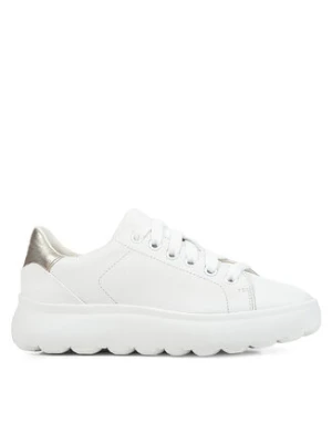 Geox Sneakersy D Spherica Ec4.1 D35TCB 085Y2 C0232 Biały