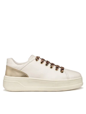 Geox Sneakersy D Spherica Ecub-2 D56WVD 0BCBN C1327 Biały