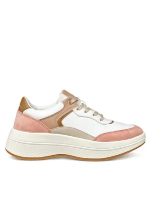 Geox Sneakersy D Spherica Ecub-3 D46WTB 05422 C1Z5Q Biały