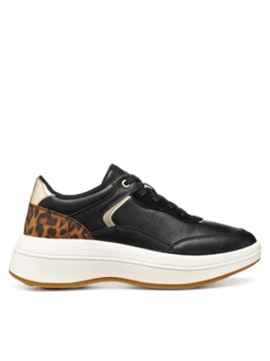 Geox Sneakersy D Spherica Ecub-3 D46WTB 0BCPZ C9209 Czarny