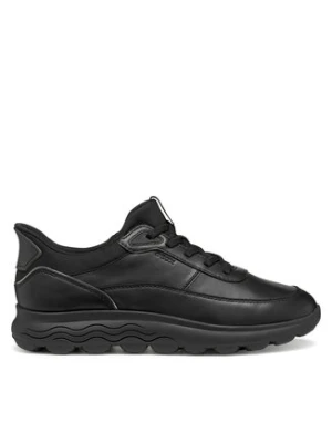 Geox Sneakersy D Spherica Plus D567MB 00085 C9999 Czarny