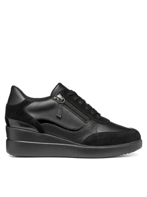 Geox Sneakersy D Stardust D6630B 5422 C9999 Czarny