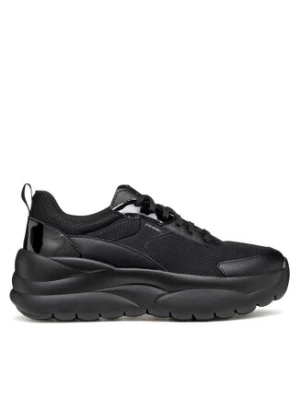 Geox Sneakersy D Xtors D551FD 01454 C9997 Czarny