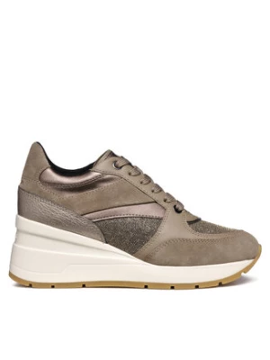 Geox Sneakersy D Zosma D368LA 0LY22 C6029 Beżowy