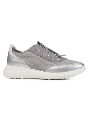 Geox Sneakersy "Dalleniee" w kolorze srebrno-szarym rozmiar: 37