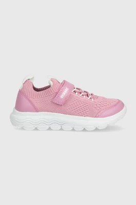 Geox sneakersy dziecięce kolor różowy