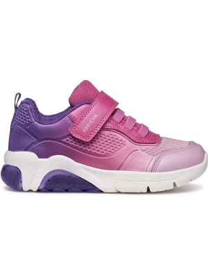 Geox Sneakersy "Fadinlight" w kolorze różowo-fioletowym rozmiar: 27