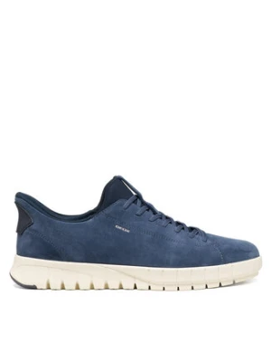 Geox Sneakersy Flextride Plus U65MAA 00022 C4007 Granatowy