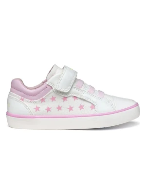 Geox Sneakersy "Gisli" w kolorze biało-jasnoróżowym rozmiar: 37